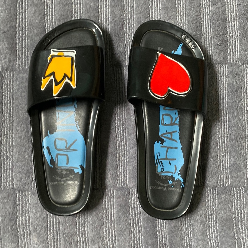 Melissa x Vivienne Westwood slide sandals